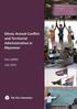 Ethnic Armed Conflict and Territorial Administration in Myanmar. Kim Jolliffe