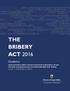 THE BRIBERY ACT Guidance