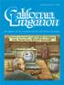 Volume 26 Number THE JOURNAL OF THE LITIGATION SECTION, STATE BAR OF CALIFORNIA