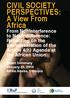 CIVIL SOCIETY PERSPECTIVES: A View From Africa. From NonInterference to NonIndifference: