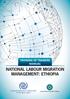 TRAINING OF TRAINERS MANUAL NATIONAL LABOUR MIGRATION MANAGEMENT: ETHIOPIA