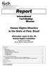 Report. International Fact-finding Mission. Human Rights Situation in the State of Pará, Brazil. Alternative report to the UN Human Rights Committee