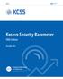 Kosovo Security Barometer