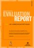 Evaluation of the Norwegian Refugee Council s post-tsunami response.