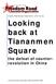 Looking back at Tiananmen Square