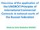 Overview of the application of the UNIDROIT Principles of International Commercial Contracts in national courts of the Russian Federation