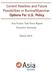 Current Realities and Future Possibilities in Burma/Myanmar: Options For U.S. Policy. Asia Society Task Force Report Executive Summary
