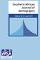 Southern African Journal of Demography. Volume 16 (1) June 2015