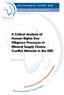 A Critical Analysis of Human Rights Due Diligence Processes in Mineral Supply Chains: Conflict Minerals in the DRC