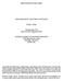 NBER WORKING PAPER SERIES FOOD INSECURITY AND PUBLIC ASSISTANCE. George J. Borjas. Working Paper 9236