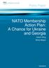 NATO Membership Action Plan: A Chance for Ukraine and Georgia