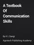 A TEXTBOOK OF COMMUNICATION SKILLS