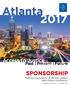 Access to Justice SPONSORSHIP. National Association of Women Judges 39th Annual Conference. October 11-15, 2017 I Atlanta, GA