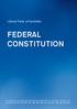 FEDERAL CONSTITUTION. Liberal Party of Australia
