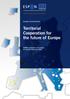 Territorial Cooperation for the future of Europe