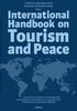 (Eds.) International Handbook on. Tourism. and Peace