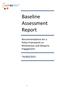 Baseline Assessment Report. Recommendations for a Policy Framework on Remittances and Diaspora Engagement