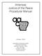 Arkansas Justice of the Peace Procedural Manual