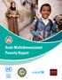 Carole al Farah/ UNRWA. Arab Multidimensional Poverty Report