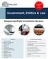 Government, Politics & Law