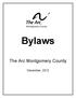 Bylaws. The Arc Montgomery County