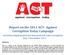Report on the 2011 ACT- Against Corruption Today Campaign
