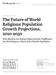 FOR RELEASE APRIL 2, 2015 The Future of World Religions: Population Growth Projections,