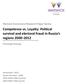 Competence vs. Loyalty: Political survival and electoral fraud in Russia s regions