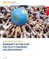 A SHARED AGENDA DENMARK S ACTION PLAN FOR POLICY COHERENCE FOR DEVELOPMENT