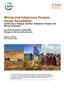 Mining and Indigenous Peoples Issues Roundtable: Continuing a Dialogue between Indigenous Peoples and Mining Companies