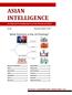 ASIAN INTELLIGENCE. An Independent Fortnightly Report on Asian Business and Politics POLITICAL & ECONOMIC RISK CONSULTANCY LTD.