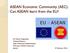 ASEAN Economic Community (AEC): Can ASEAN learn from the EU?