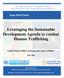 Leveraging the Sustainable Development Agenda to combat Human Trafficking