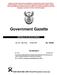 Government Gazette REPUBLIC OF SOUTH AFRICA THE PRESIDENCY