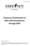 Comoros's Constitution of 2001 with Amendments through 2009