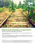 Rails-to-Trails Conversions: A Legal Review1. By Andrea C. Ferster, General Counsel, Rails-to-Trails Conservancy