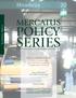 SERIES POLICY MERCATUS TAXING ALTERNATIVES: MERCATUS CENTER ENTERPRISE AFRICA! POVERTY ALLEVIATION AND THE SOUTH AFRICAN TAXI/MINIBUS INDUSTRY