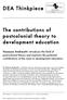 The contributions of postcolonial theory to development education