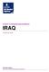 COUNTRY OF ORIGIN INFORMATION REPORT IRAQ