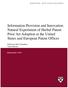 Information Provision and Innovation: Natural Experiment of Herbal Patent Prior Art Adoption at the United States and European Patent Offices