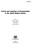 Control and Limitation of Documentation in the United Nations System