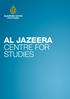 Al JAZEERA CENTrE FOr STUDIES