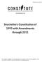 Seychelles's Constitution of 1993 with Amendments through 2011