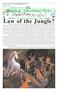 Law of the Jungle? Molokai Advertiser-News. amail To: The M.A.N. Online: