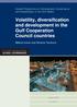 Volatility, diversification and development in the Gulf Cooperation Council countries