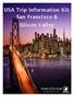 USA Trip Information Kit: San Francisco & Silicon Valley