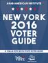 ARAB AMERICAN INSTITUTE NEW YORK VOTER GUIDE A YALLA VOTE 2016 STATE VOTER GUIDE.