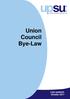 Union Council Bye-Law