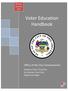 Voter Education Handbook