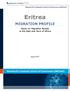 Eritrea MIGRATION PROFILE